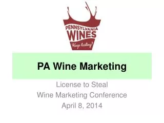 PA Wine Marketing