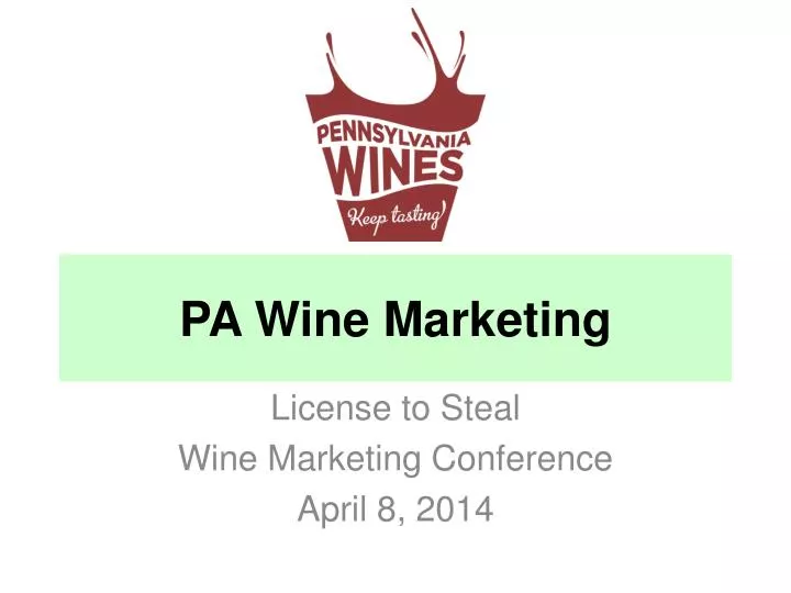 pa wine marketing