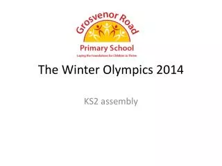 The Winter Olympics 2014