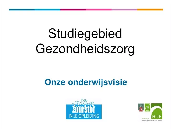 studiegebied gezondheidszorg