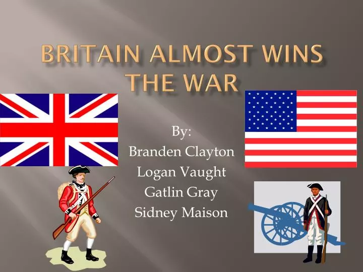 britain almost wins the war