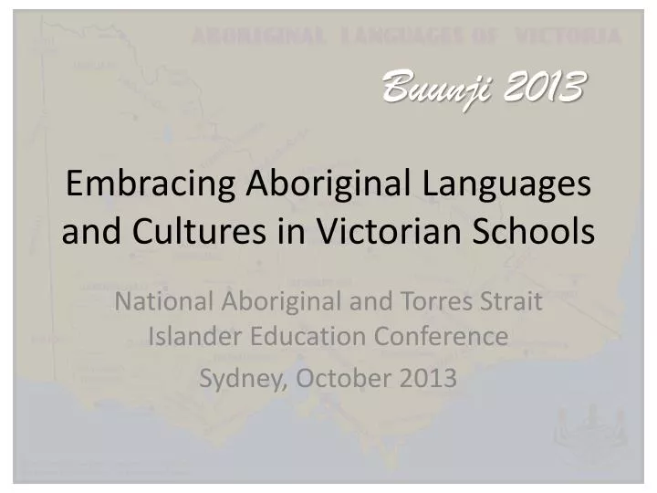 embracing aboriginal languages and cultures in victorian schools
