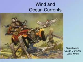 Wind and Ocean Currents