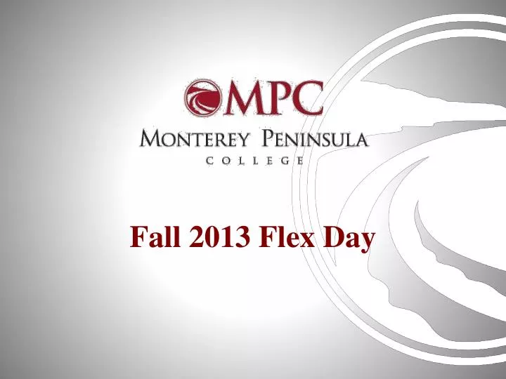 fall 2013 flex day