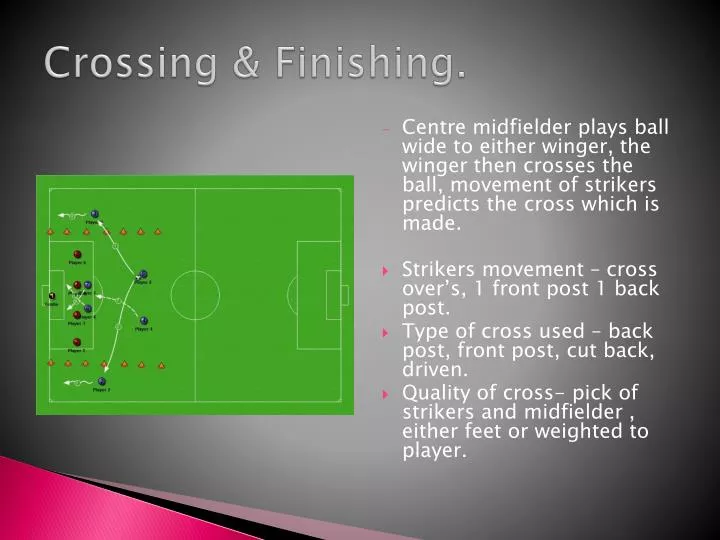 crossing finishing