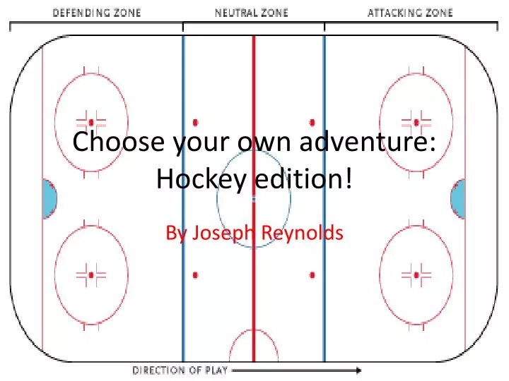 choose your own adventure hockey edition