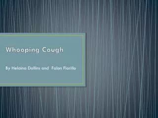 Whooping Cough