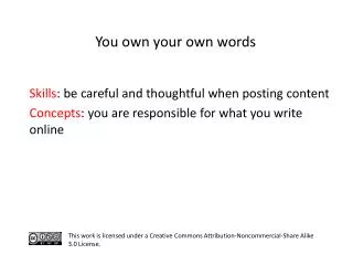 S kills : be careful and thoughtful when posting content