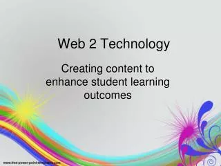 Web 2 Technology