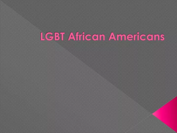 lgbt african americans
