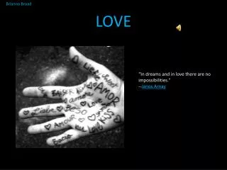 PPT - LOVE NATURE AND LOVE ENVIRONMENT PowerPoint Presentation, free ...