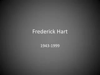 Frederick Hart