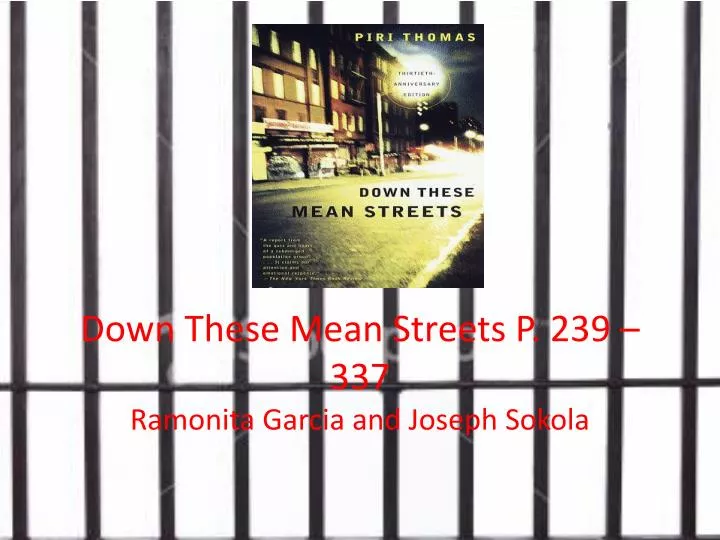 down these mean streets p 239 337