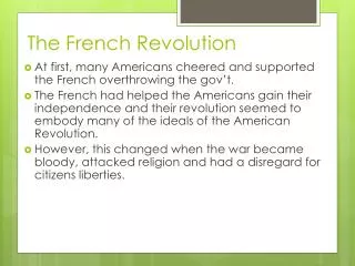 The French Revolution