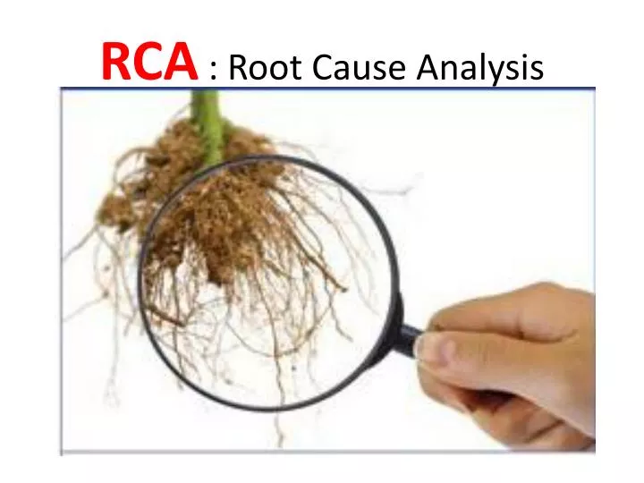 rca root cause analysis