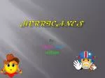 Hurricanes - slide 1