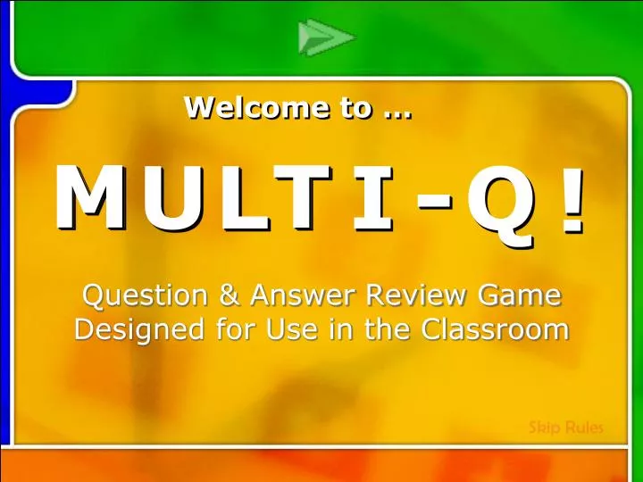 multi q introduction