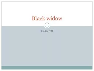 black widow