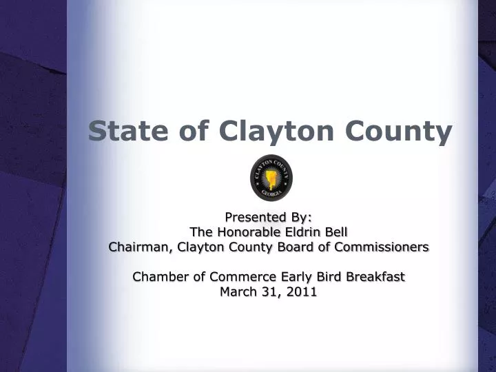 state of clayton county