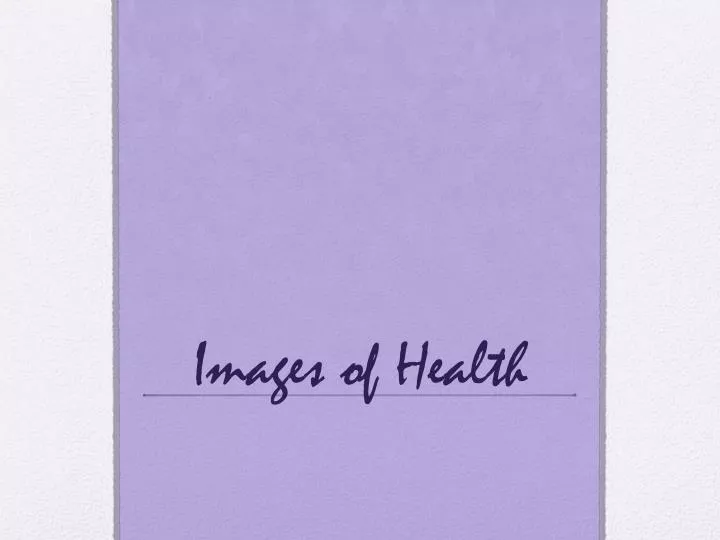 images of health