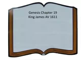 Genesis Chapter 19 King James AV 1611