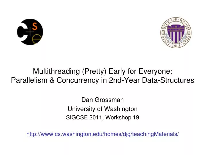 multithreading pretty early for everyone parallelism concurrency in 2 nd year data structures