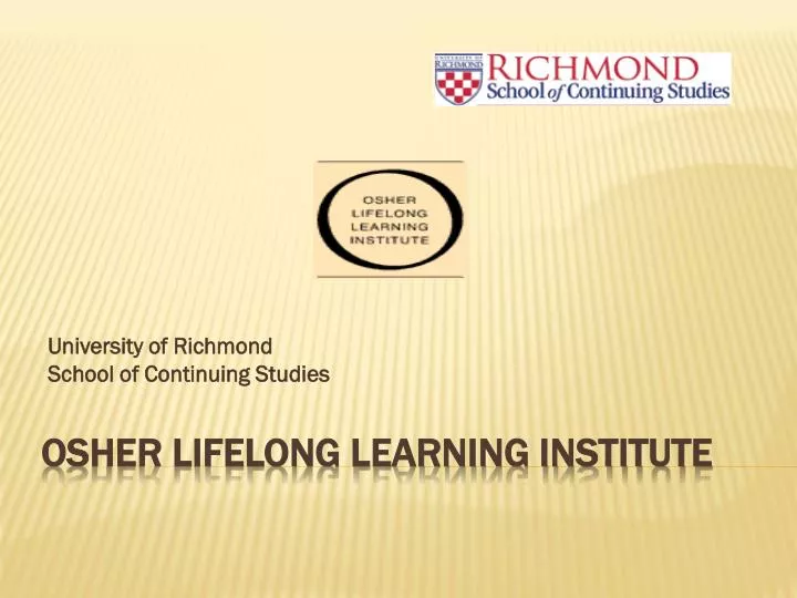university of richmond school of continuing studies