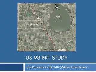 US 98 BRT STUDY