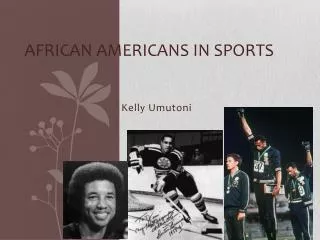 African Americans in sports