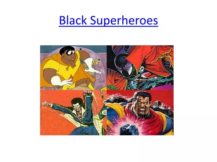 black superheroes