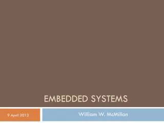 Embedded systems