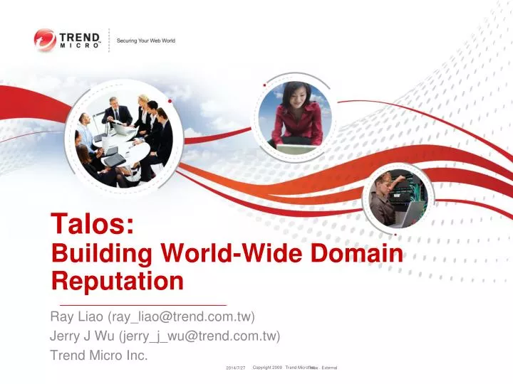 talos building world wide domain reputation