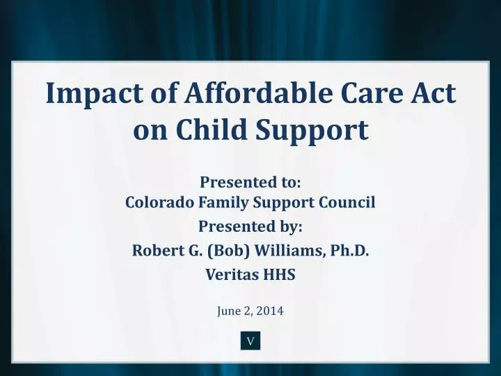 impact of affordable care act on child support