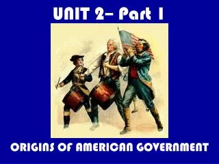 UNIT 2– Part 1