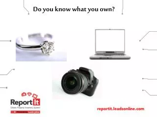 Do you know what you own?