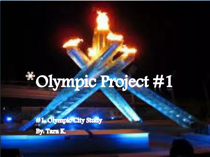 olympic project 1