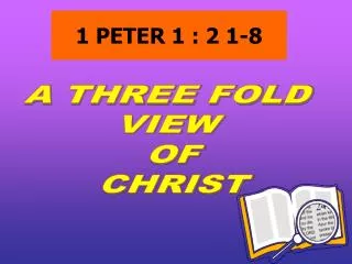 1 PETER 1 : 2 1-8