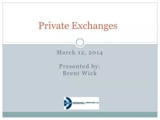 Private Exchanges