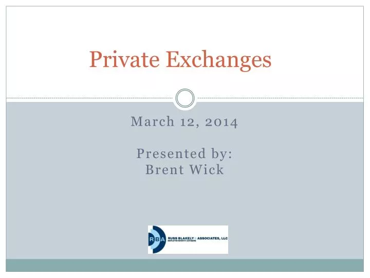 private exchanges