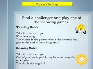 Zone of Challenge