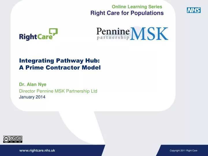 integrating pathway hub a prime contractor model
