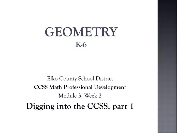 geometry k 6