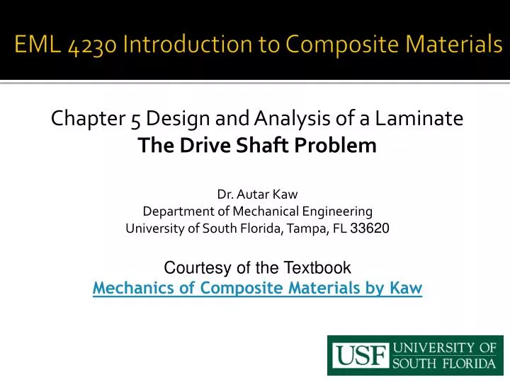 eml 4230 introduction to composite materials