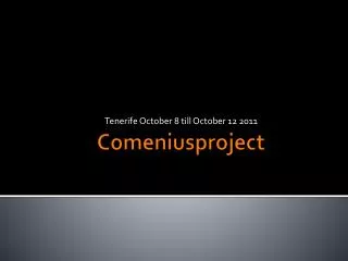 Comeniusproject