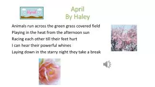 April By Haley