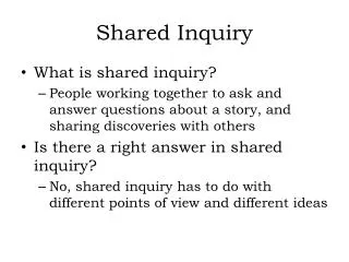 Shared Inquiry