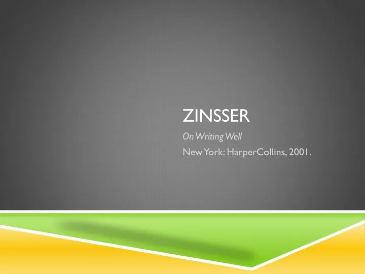 zinsser