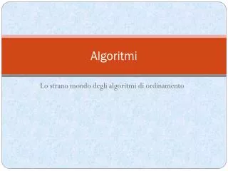 algoritmi