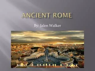 Ancient rome