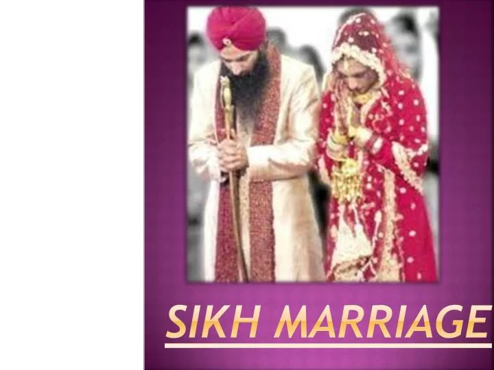 sikh marriage